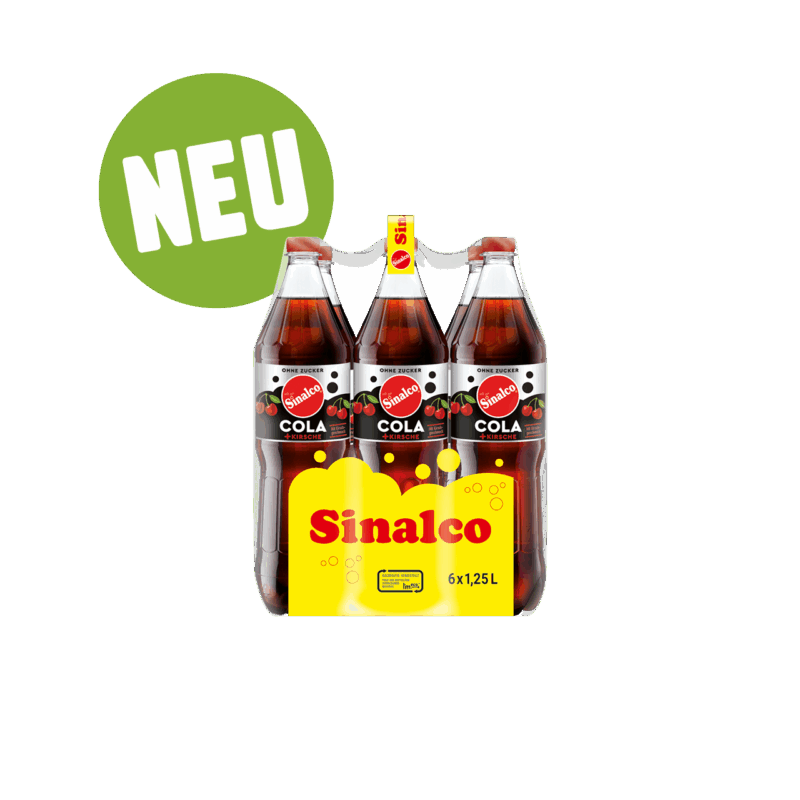 Sinalco ohne Zucker +Kirsche in den Warenkorb legen